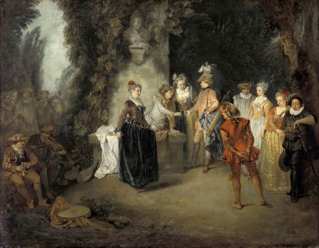 La commedia francese - Staatliche Museen, Berlino